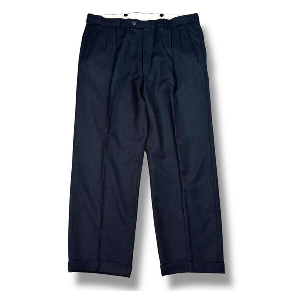 Jack Victor Suit Mens 43R Beige 100% Wool Pants 38x28 Lanza CT 2 Pieces Vintage - Picture 11 of 15